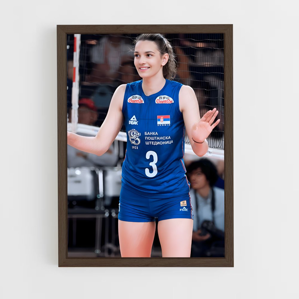 Poster Voleuse de Gloire – affiche Volleyball (vue 5)